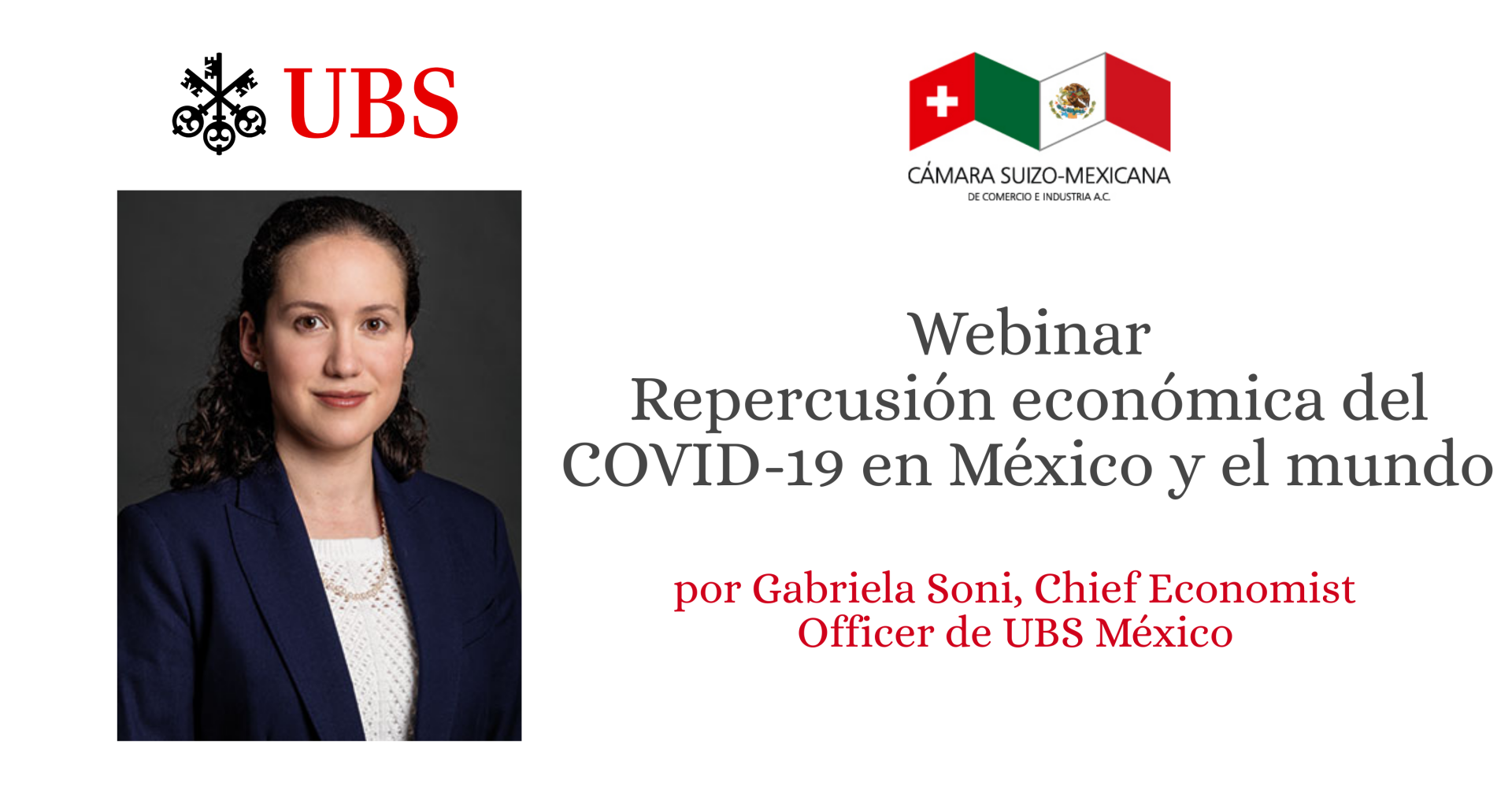 Webinar Repercusión Económica del COVID-19 en México y el Mundo