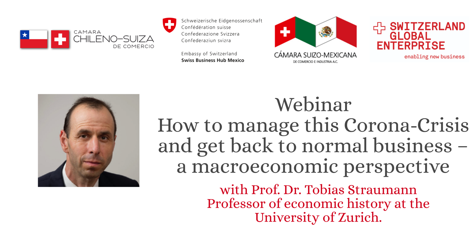 Webinar: How to manage this Corona-Crisis and get back to normal business – a macroeconomic perspective