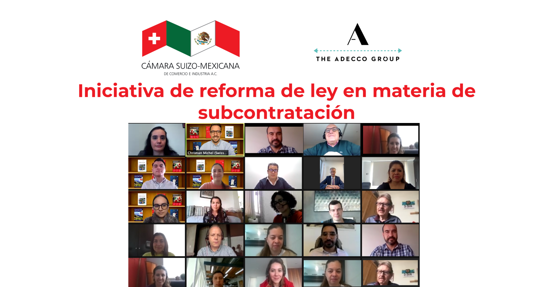 Webinar on the Outsourcing Reform Project in Mexico