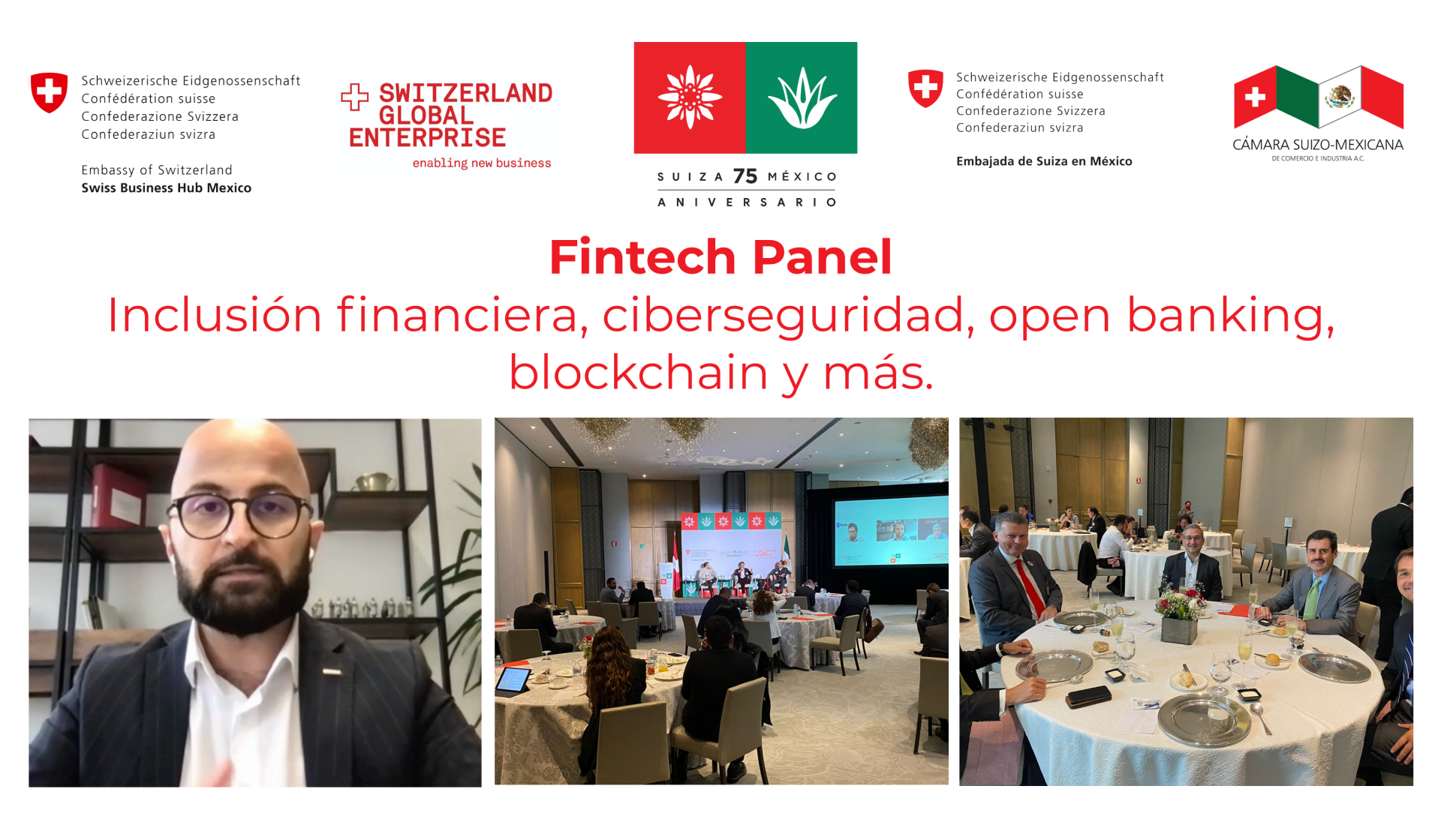 Fintech Panel del Swiss Business Hub