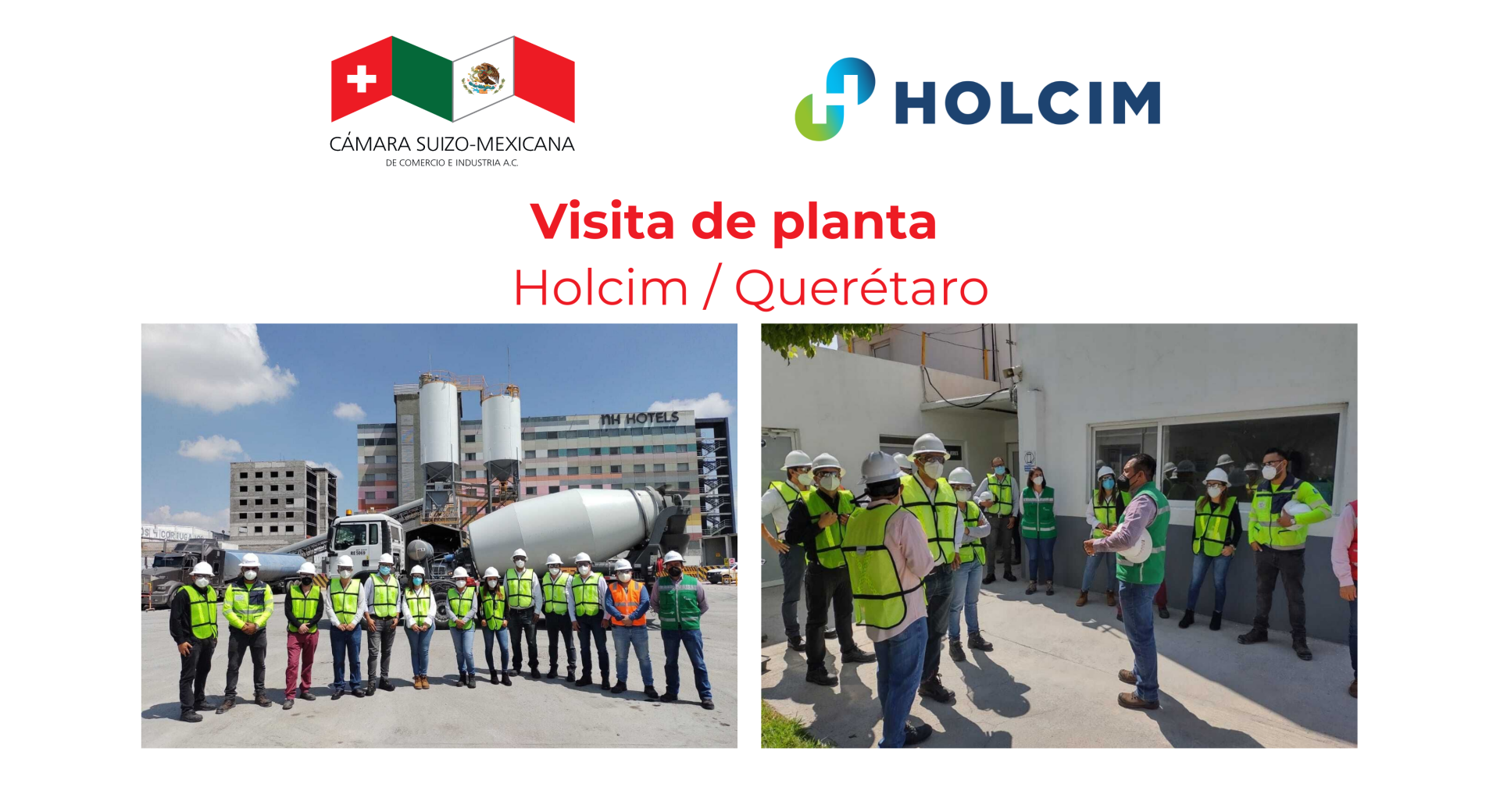 Visit of Holcim plant in Querétaro