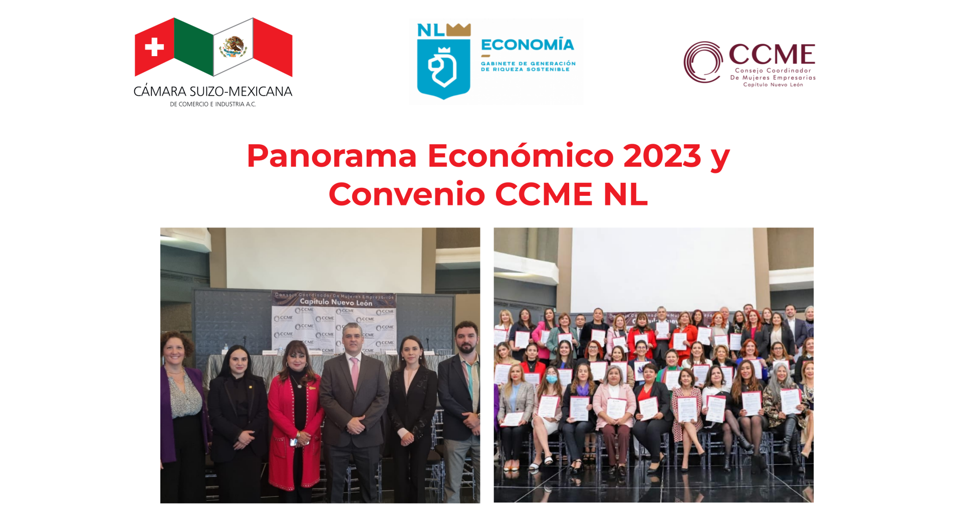 Panorama Económico 2023 y CCME Nuevo León