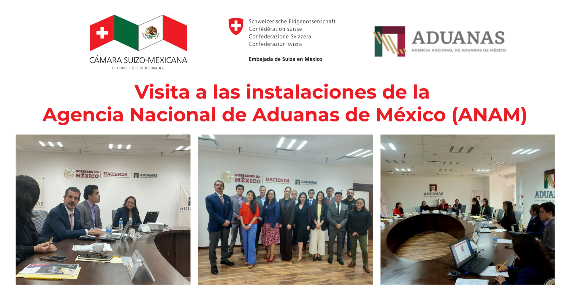 Visita a la Agencia Nacional de Aduanas de México ANAM
