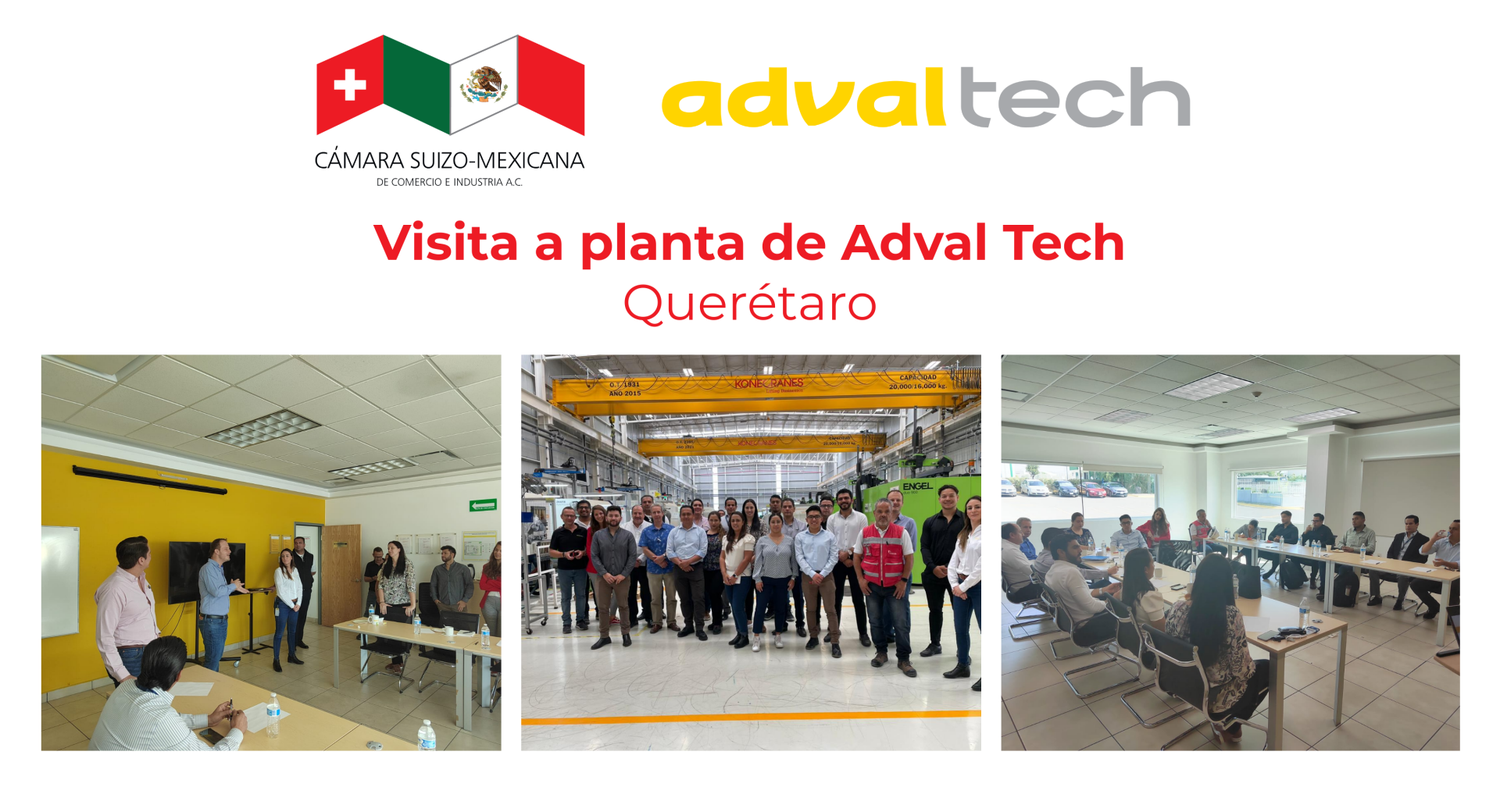 Visita a la planta de Adval Tech