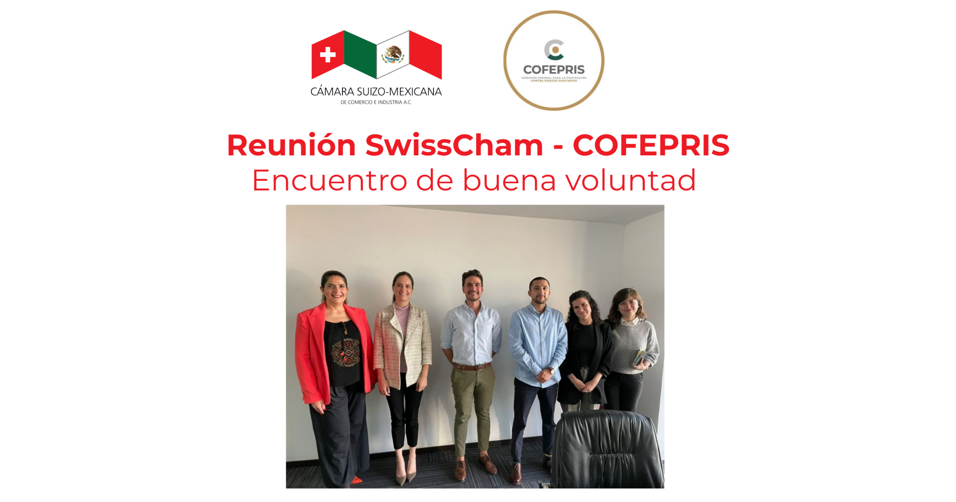 Encuentro SwissCham México – COFEPRIS