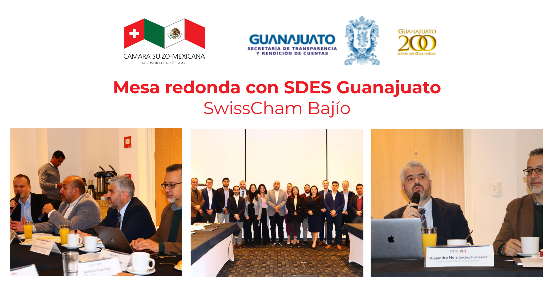 Roundtable with SDES Guanajuato
