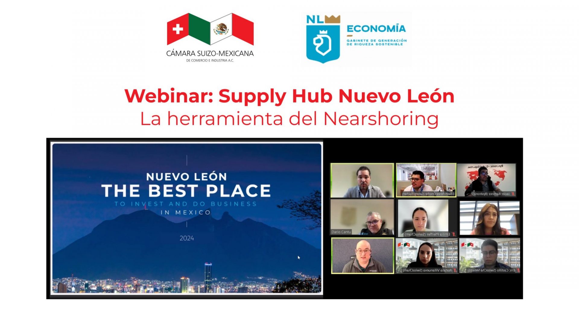 Webinar Supply Chain Nuevo León