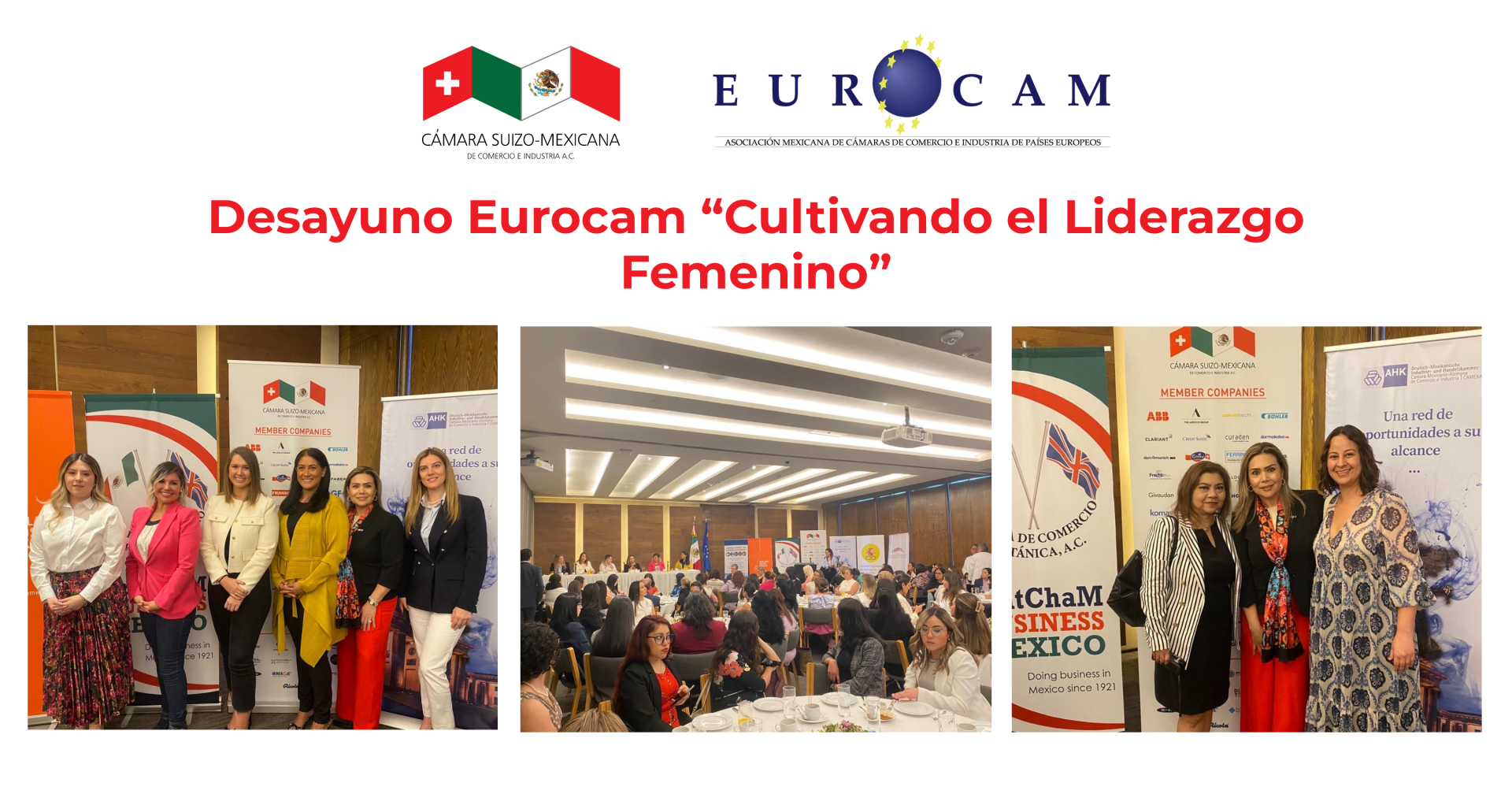 Eurocam Breakfast “Cultivating Women’s Leadership”.