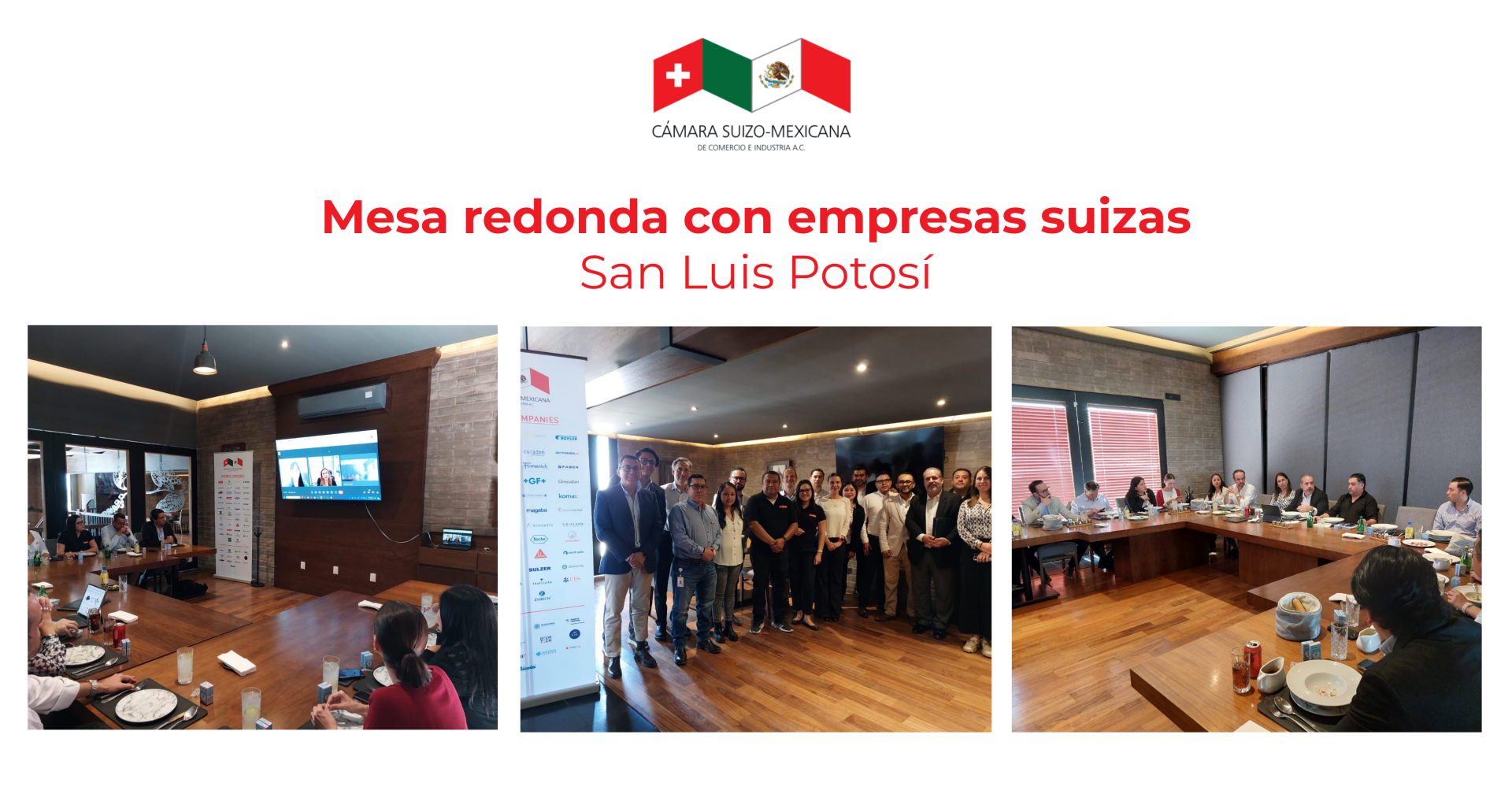 Round table with Swiss companies in San Luis Potosí
