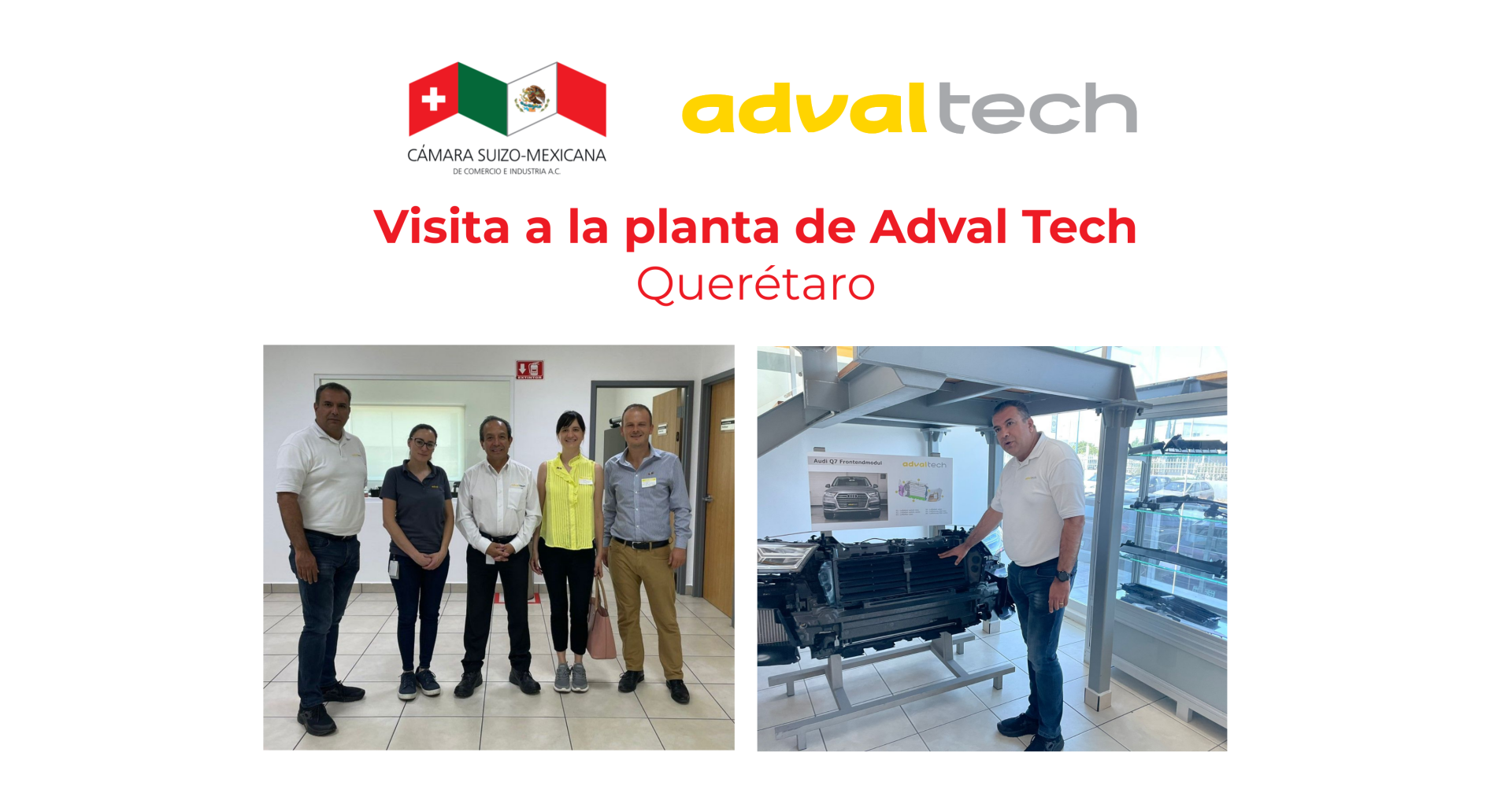 Visit to Adval Tech plant