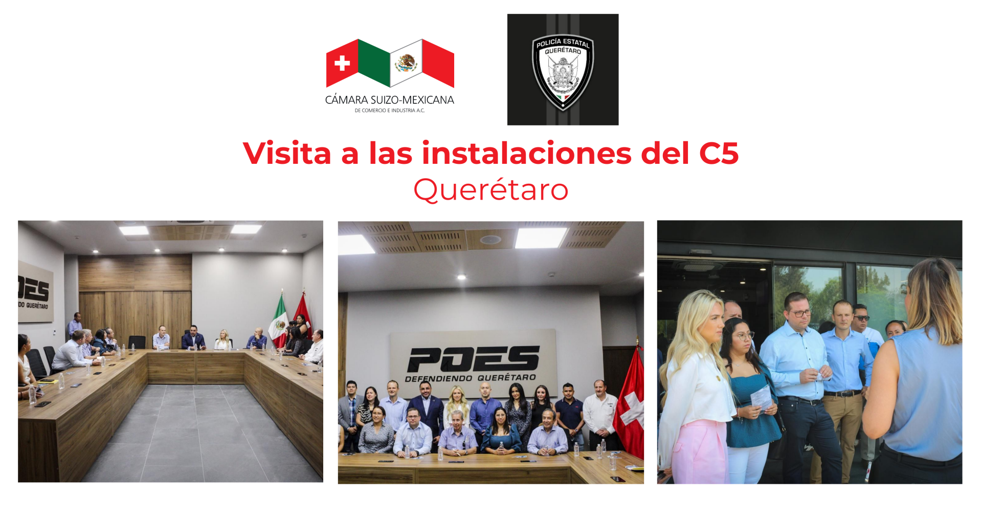 Visita a las instalaciones del C5 en Querétaro