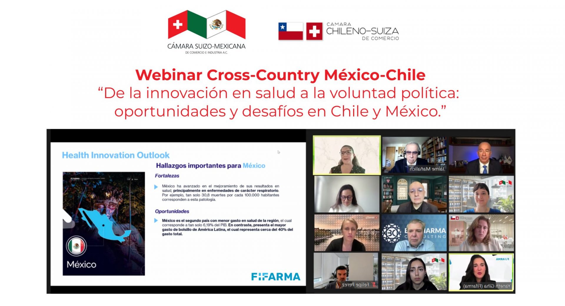 Webinar Cross-Country México-Chile en Salud