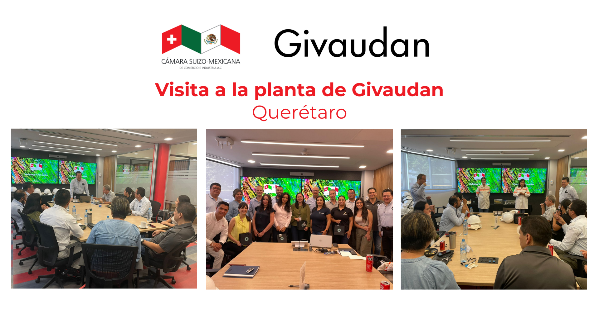 Visita a la planta de Givaudan