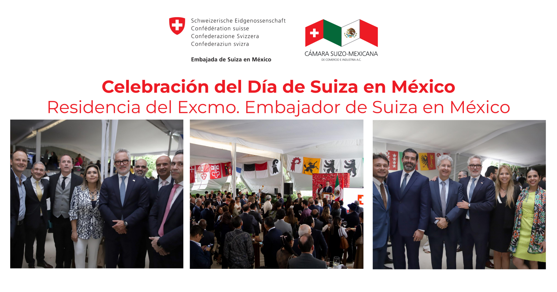 Celebración del Día de Suiza en México