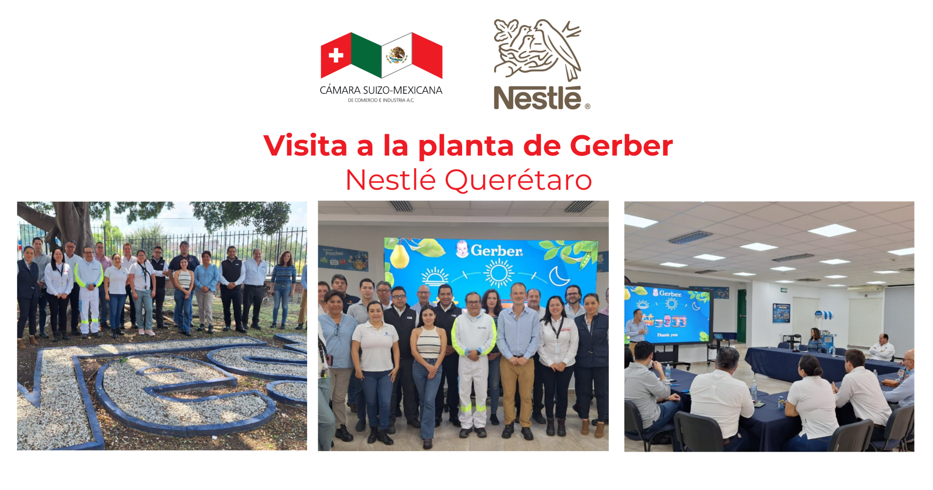 Visita a la planta de Gerber – Nestlé